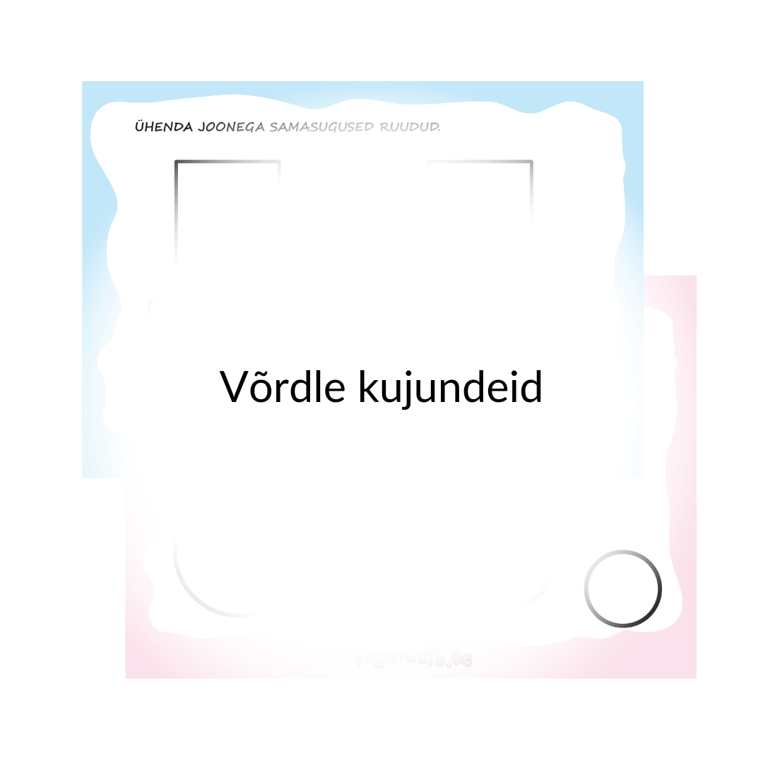Võrdle kujundeid